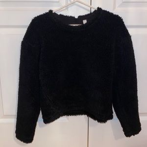 Lululemon Fleece Fuzzy Cropped Pullover